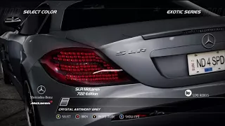 NFS HP Racer Exotic Series Mercedes Benz SLR Mclaren 722 Edition