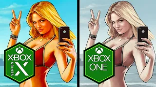 Grand Theft Auto V Xbox Series X vs Xbox One Comparison