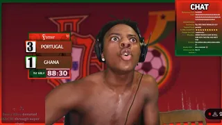 IShowSpeed Reaction To Ghana Player Doing The SUI