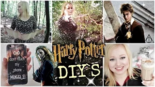 5 GENIALE HARRY POTTER DIY`S ✨😍 KARTE DES RUMTREIBERS | BUTTERBIER | ZAUBERSTÄBE | HANDYHÜLLEN