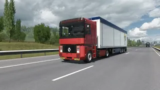 Renault AE - Euro Truck Simulator 2 | ETS2 1.50 | 4K gameplay