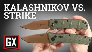 Boker Strike Automatic Knife vs Boker Kalashnikov Automatic Knife