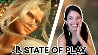 REACTION PLAYSTATION STATE OF PLAY - NEW FF7 REBIRTH TRAILER + TALES OF ARISE DLC LET'S GOOOOOO