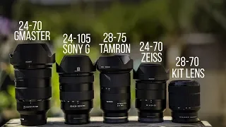 Which Sony 24-70mm lens should you buy for Full-Frame? Buying Guide 2018