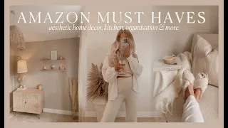 AMAZON HAUL 2022 | aesthetic home decor, organisation, kitchen & essentials