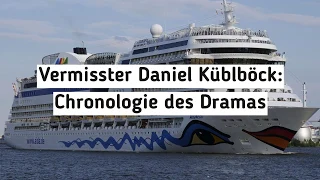 Daniel Küblböck: Die Chronologie seines Verschwindes von der AIDAluna