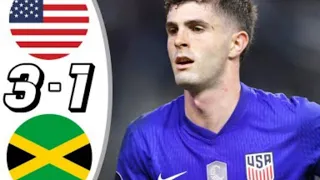 USA VS JAMAICA  3 - 1 - ALL GOALS & HIGHLIGHTS  2024