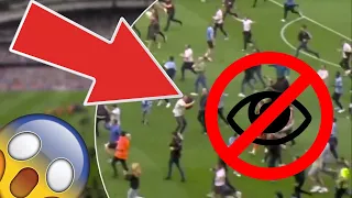 Aston Villa Goalkeeper Violently Attacked By Manchester City Fans Right On The Football Pitch!