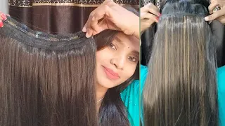 Flipkart Hair Extension Review And How To Use Hair Extension || Anamika kashyap