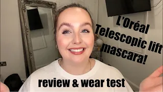 Telescopic lift mascara review & WEAR TEST!!! | L’Oréal telescopic lift mascara