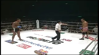 Don Frye vs Gilbert Yvel [Pride 16 - Beasts From the East] 24.09.2001