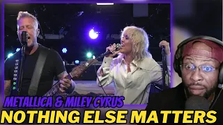 MILEY CYRUS AND METALLICA 'NOTHING ELSE MATTERS' LIVE ON STERN SHOW | EPIC COLLABORATION | REACTION