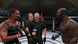 Snoop Dogg vs. Kimbo Slice (EA sports UFC 3) - CPU vs. CPU - Crazy UFC 👊🤪