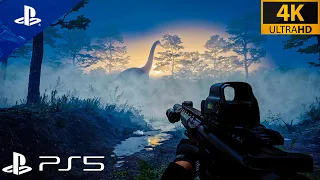 INSTINCTION | This Unreal Engine 5 Dinosaur Survival Game LOOKS ABSOLUTELY AMAZING on PS5! 4K 60FPS