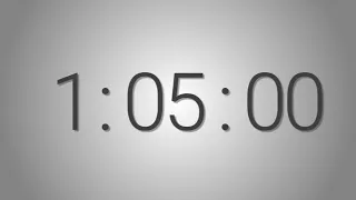 65 Minutes (1 hr. 5 min.) countdown Timer - Beep at the end | Simple Timer