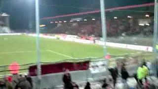 vafc-nice ambiance de folie aprés le but !! 2à1