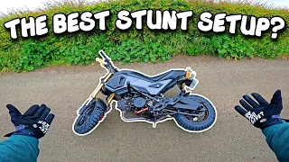 THE BEST STUNT SETUP FOR YOUR HONDA GROM!