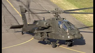 😲 US Army Boeing AH-64 Apache "Musketeer Operation" 😲/ Start Up and Take Off