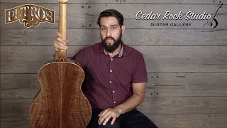 Petros GC (Master Redwood/Claro Walnut) played by Dustin Furlow