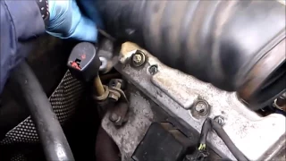 Mercedes M112 M113 air intake gasket swap ,to increase mpg/lower oil consumption