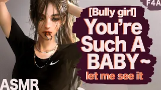 Mean Bully Patches You Up HERSELF 😳 [crush to lovers] [playful teasing] asmr roleplay