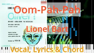 🎹Chord & Lyrics, Oom-Pah-Pah, Lionel Bart, Synthesia Piano