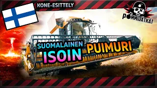 ISOIN Suomessa valmistettu puimuri!! Sampo Rosenlew Comia 24!
