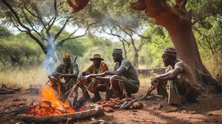 Hadza Documentary,The Last True Hunter Gatherers -Culture | Hadzabe Bushmen Smoking 🚬 (Part 2)