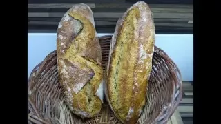 Pain au levain avec farine de blés anciens : Le boulage, le façonnage et la cuisson