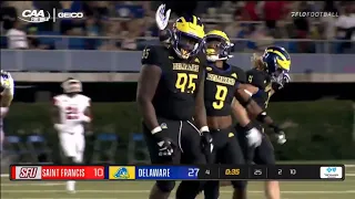 CAA Football Highlights: Delaware 27, Saint Francis 10 (September 11, 2021)