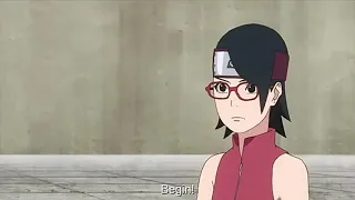 Sarada's 3 seconds match