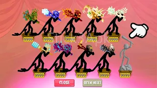 NEW MOD LUCKY OPEN PREMIUM CHEST x9999 ALL SKIN GIANT BOSS | Stick War Legacy Mod - Stick3Apk