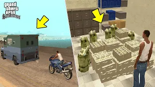 What happens if you follow the Security Van in GTA San Andreas!(Hidden Secret)