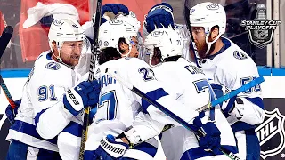 Dave Mishkin calls Lightning vs Panthers highlights (Game 2, 2021 Playoffs)