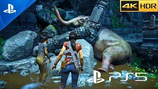 Uncharted: The Lost Legacy - Save The Elephant (4K/60FPS)