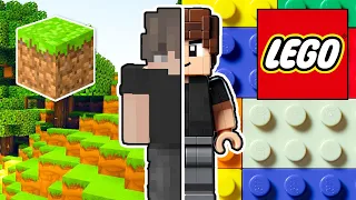 Minecraft BUT Everything Is LEGO!