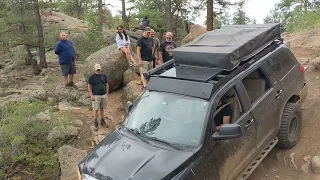 China Wall Trail (Colorado)  Box Canyon Obstacle - Toyota Sequoia 2nd Gen (Full Size)