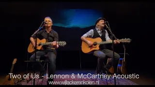 Two of Us - Lennon & McCartney Acoustic | Wijlacker & Kolen 2022