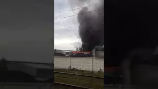 Пожар в Ульяновске