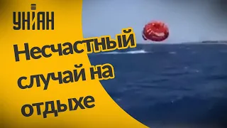 Туристка из Украины получила травму во время полета с парашютом в Египте