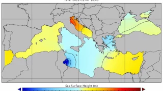 How tides work in the Mediterranean and Black Sea