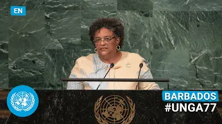 🇧🇧 Barbados - Prime Minister Addresses United Nations General Debate, 77th Session (English)