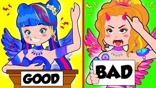 Good Student Vs Bad Student | Funny Situations | Poor Princess Life Animation