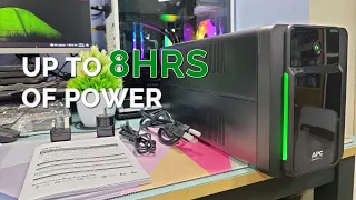 APC Back UPS BX1600I-MS | Up to 8hrs of Power