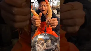 Amazing Eat Seafood Lobster, Crab, Octopus, Giant Snail, Precious Seafood🦐🦀🦑Funny Moments 648