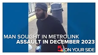 St. Louis County police looking for man who allegedly hit woman on MetroLink train