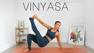 40 Min Intermediate Vinyasa Flow | Challenging & Relaxing Yoga Practice