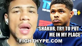 JAMAINE ORTIZ WARNS SHAKUR STEVENSON ON "DIFFERENT" BEATING; CALLS HIM OUT TO "PUT ME IN MY PLACE"