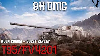 T95/FV4201 Chieftain : 9K Damage: Guest Replay - Moon Choom: WoT Console - World of Tanks Console