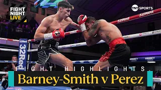 DEMOLITION JOB 🥊 | Royston Barney-Smith vs Jose Manuel Perez | Fight Night Highlights